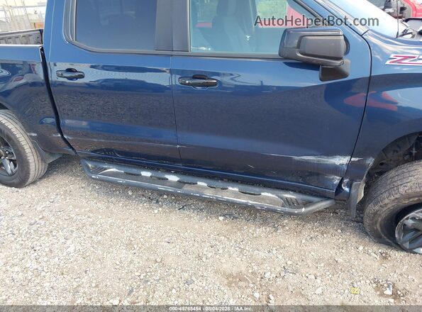 1GCPYFED5LZ113609 2020 CHEVROLET SILVERADO Blue 