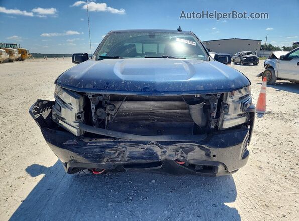 1GCPYFED6KZ186549 2019 CHEVROLET SILVERADO Blue Vista frontal
