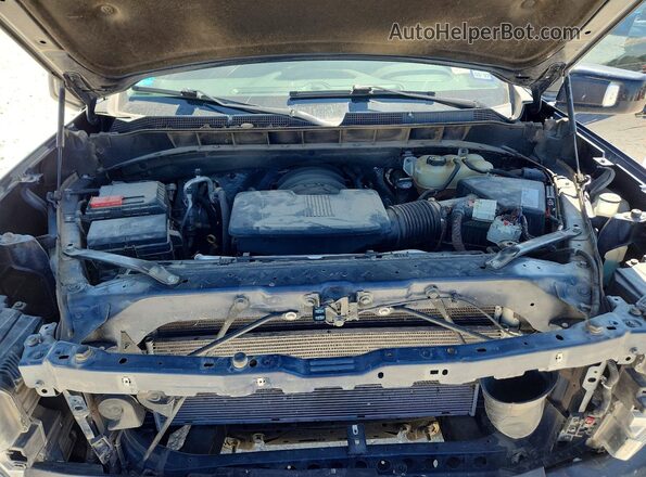 1GCPYFED6KZ186549 2019 CHEVROLET SILVERADO Blue Vista interior trasera