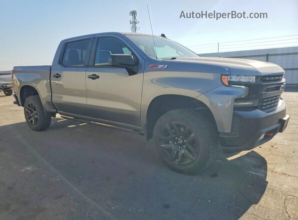 1GCPYFED6MZ222257 2021 CHEVROLET SILVERADO Gray წინა მარჯვენა