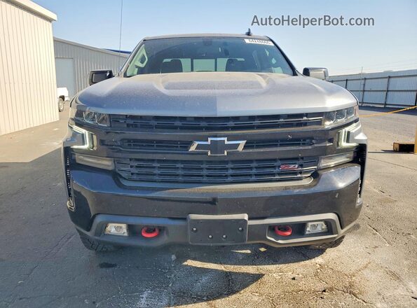 1GCPYFED6MZ222257 2021 CHEVROLET SILVERADO Gray წინა ხედი