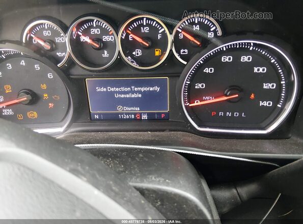 1GCPYFED8KZ381228 2019 CHEVROLET SILVERADO Gray Հետևի նստատեղերի տեսք