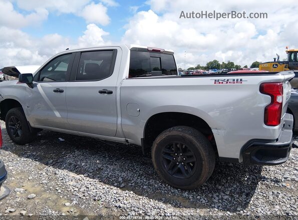 1GCPYFED8KZ381228 2019 CHEVROLET SILVERADO Gray Սալոնի 360 աստիճան տեսք