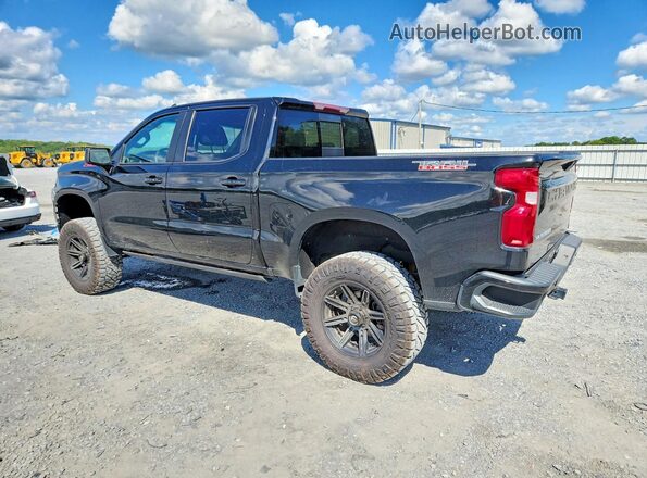 1GCPYFED9MZ306265 2021 CHEVROLET SILVERADO Black Задня ліва чверть
