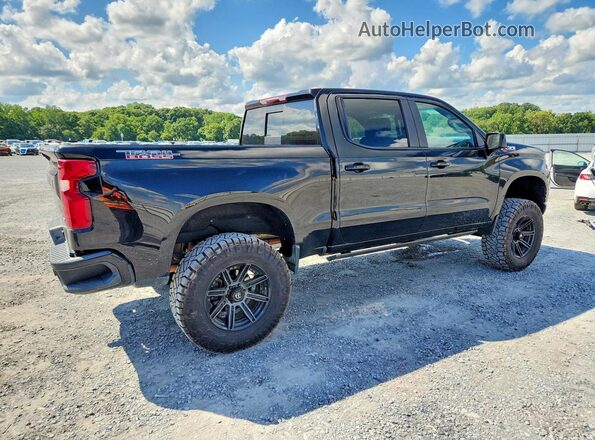 1GCPYFED9MZ306265 2021 CHEVROLET SILVERADO Black Задня права чверть