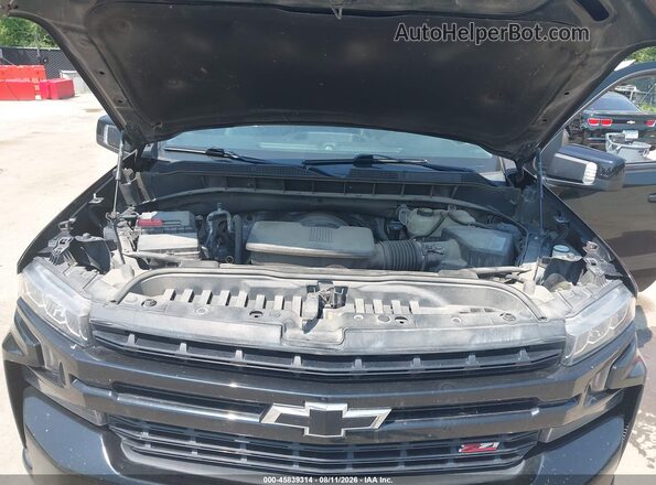1GCPYFEDXKZ347775 2019 CHEVROLET SILVERADO Черный Вид сзади