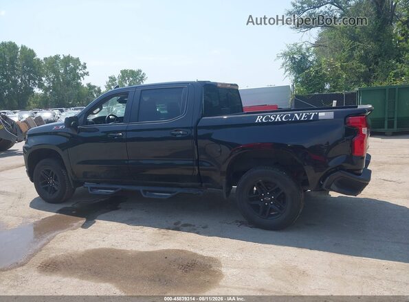 1GCPYFEDXKZ347775 2019 CHEVROLET SILVERADO Черный Панорамный вид салона 360°