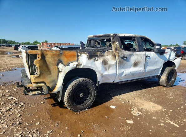 1GCPYFEL4MZ261551 2021 CHEVROLET SILVERADO White Tył prawy