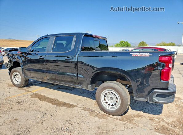 1GCPYFEL7MZ371820 2021 CHEVROLET SILVERADO Black Задня ліва чверть