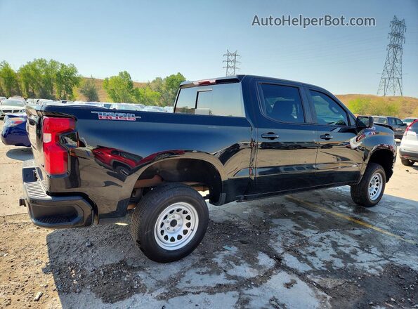 1GCPYFEL7MZ371820 2021 CHEVROLET SILVERADO Black Задня права чверть