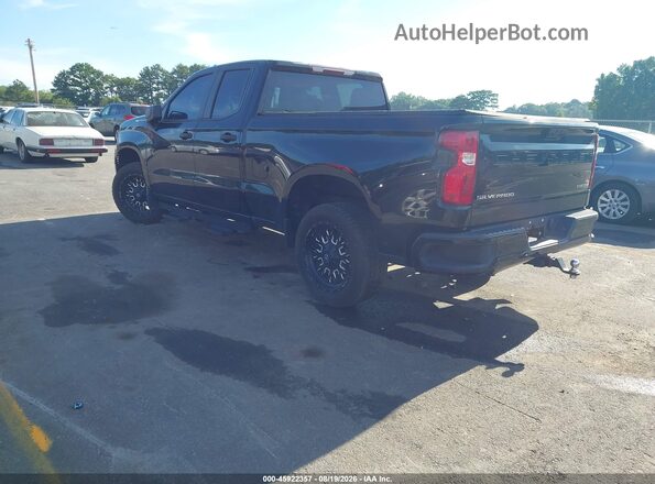 1GCRABEK4PZ285057 2023 CHEVROLET SILVERADO Black Trasero izquierdo