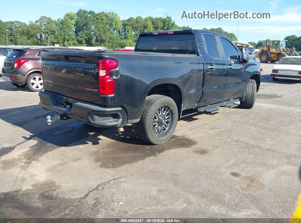 1GCRABEK4PZ285057 2023 CHEVROLET SILVERADO Black Trasero derecho