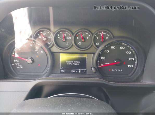 1GCRABEK7TZ294619 2026 CHEVROLET SILVERADO White Вид задніх сидінь