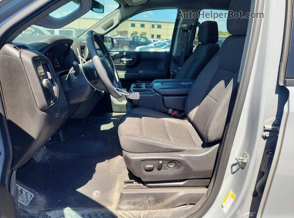 1GCRABEK9RZ340153 2024 CHEVROLET SILVERADO Серый Вид салона спереди