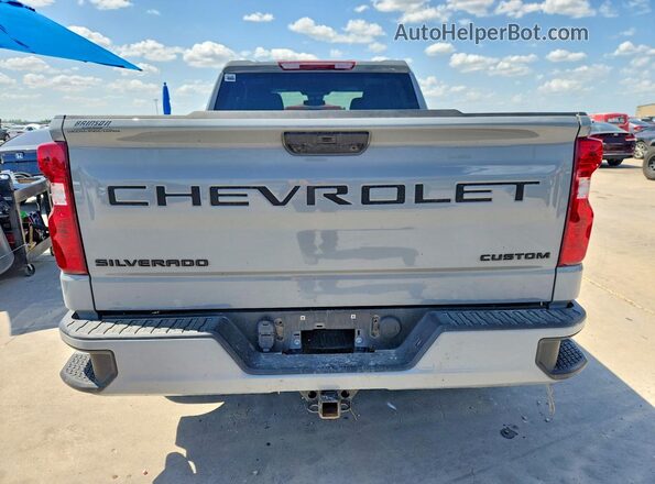 1GCRABEK9RZ340153 2024 CHEVROLET SILVERADO Серый Вид сзади