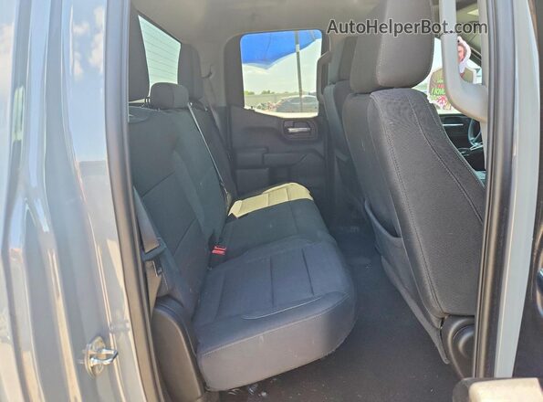 1GCRABEK9RZ340153 2024 CHEVROLET SILVERADO Серый Вид задних сидений