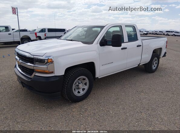 1GCRCNEC1HZ159003 2017 CHEVROLET SILVERADO White წინა მარცხენა ხედი სამი მეოთხედიდან