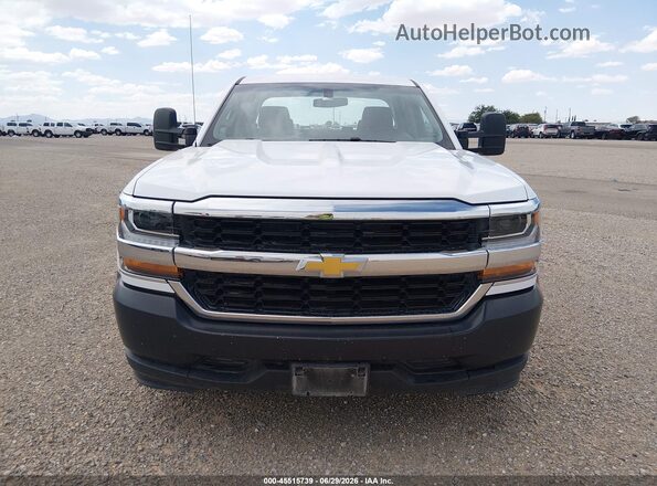 1GCRCNEC1HZ159003 2017 CHEVROLET SILVERADO White წინა პანელის ხედი