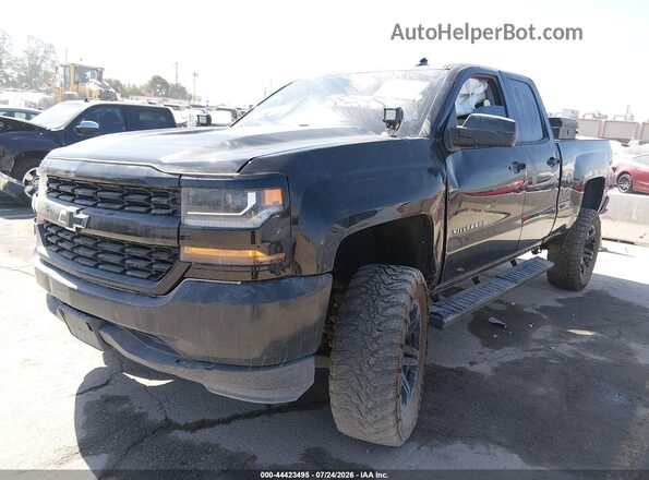 1GCRCNEC6HZ304097 2017 CHEVROLET SILVERADO Black Առջևի ձախ երեք քառորդ տեսարան