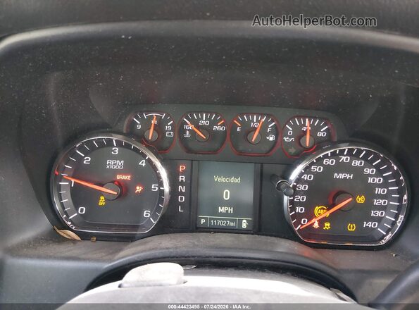 1GCRCNEC6HZ304097 2017 CHEVROLET SILVERADO Black Հետևի նստատեղերի տեսք