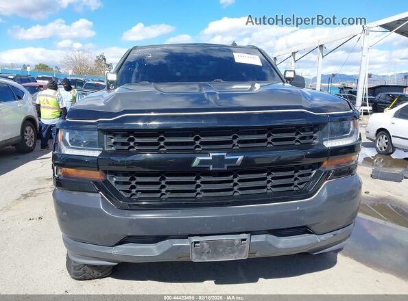 1GCRCNEC6HZ304097 2017 CHEVROLET SILVERADO Black Սարքավորումների վահանակի տեսք