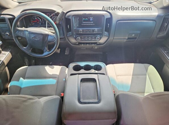 1GCRCNEH3GZ170143 2016 CHEVROLET SILVERADO Black Widok deski rozdzielczej