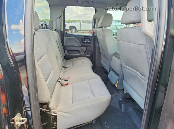 1GCRCNEH3GZ170143 2016 CHEVROLET SILVERADO Black Widok tylnych siedzeń