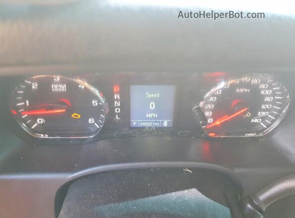 1GCRCNEH6HZ367812 2017 CHEVROLET SILVERADO White Vista del cuadro de instrumentos