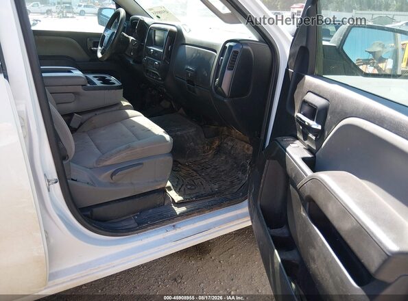 1GCRCNEHXJZ138765 2018 CHEVROLET SILVERADO Белый Вид салона спереди