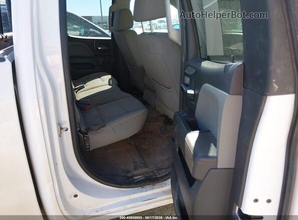 1GCRCNEHXJZ138765 2018 CHEVROLET SILVERADO Белый Вид наклейки с VIN-кодом