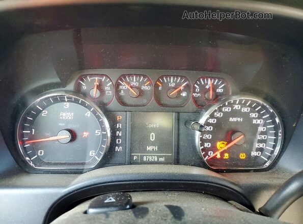 1GCRCPEC4GZ218619 2016 CHEVROLET SILVERADO White Instrument cluster view