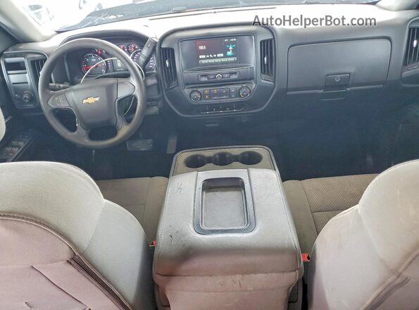 1GCRCPEC7JZ245854 2018 CHEVROLET SILVERADO Black Вид панелі приладів