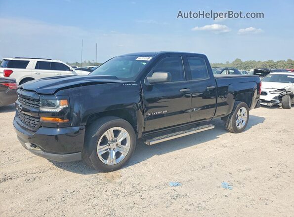 1GCRCPECXHZ355906 2017 CHEVROLET SILVERADO Black Задня ліва чверть