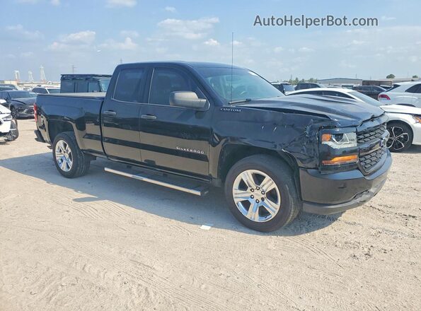1GCRCPECXHZ355906 2017 CHEVROLET SILVERADO Black Вид панелі приладів