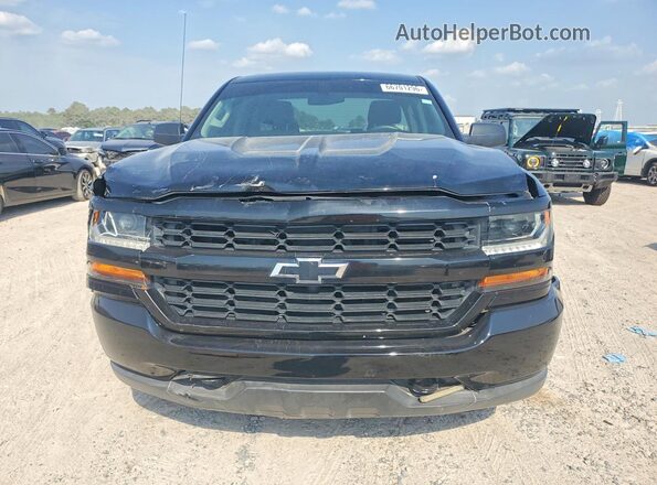 1GCRCPECXHZ355906 2017 CHEVROLET SILVERADO Black Вид задніх сидінь
