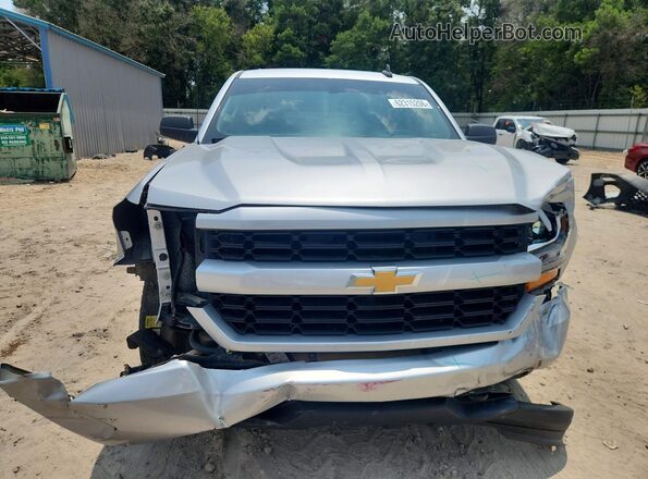 1GCRCPEH0JZ272843 2018 CHEVROLET SILVERADO Silver წინა ხედი