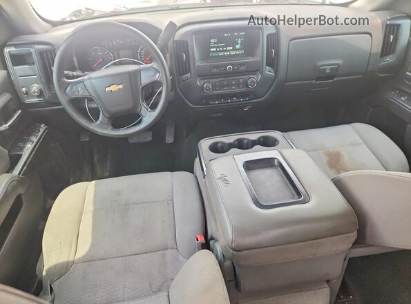 1GCRCPEH0JZ272843 2018 CHEVROLET SILVERADO Silver წინა პანელის ხედი
