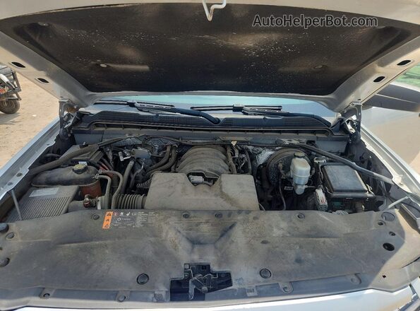 1GCRCPEH0JZ272843 2018 CHEVROLET SILVERADO Silver უკანა სალონის ხედი