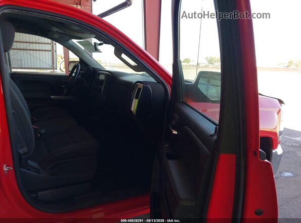 1GCRCREC2HZ357273 2017 CHEVROLET SILVERADO Red Widok wnętrza z przodu
