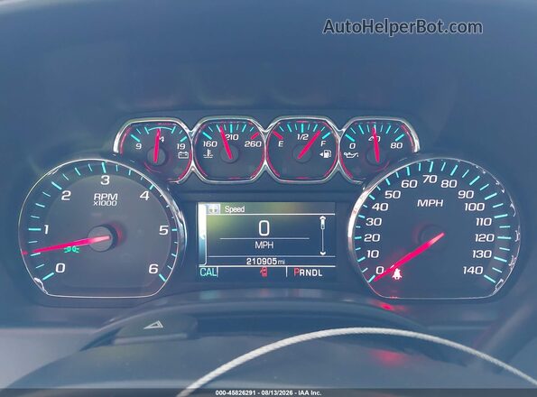 1GCRCREC2HZ357273 2017 CHEVROLET SILVERADO Red Widok tylnych siedzeń