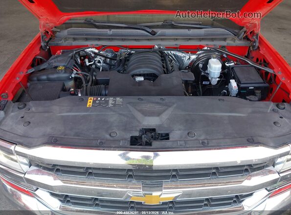 1GCRCREC2HZ357273 2017 CHEVROLET SILVERADO Red Widok z tyłu