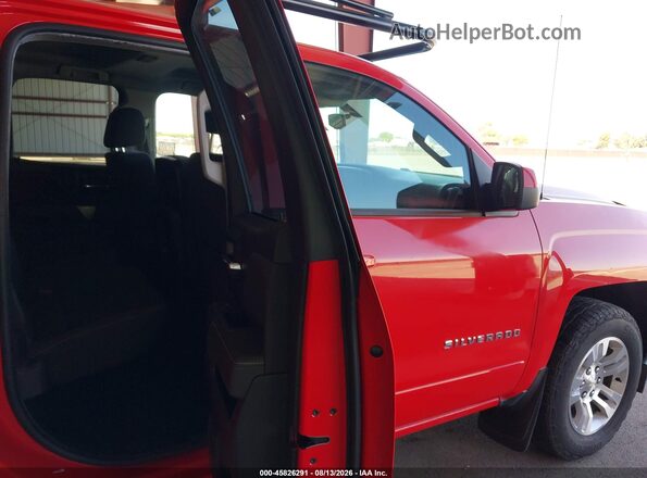 1GCRCREC2HZ357273 2017 CHEVROLET SILVERADO Red Widok naklejki z numerem VIN