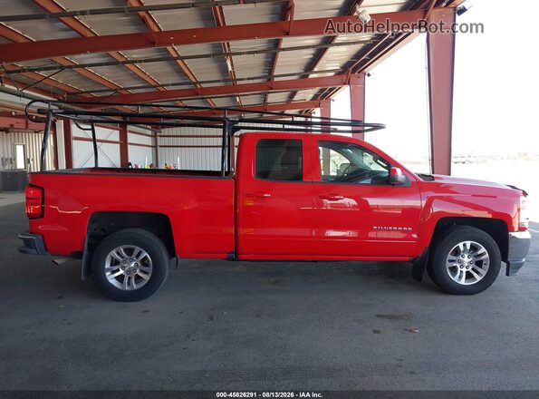 1GCRCREC2HZ357273 2017 CHEVROLET SILVERADO Red Widok wnętrza z tyłu