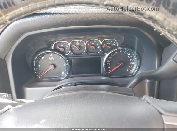 1GCRCREC3GZ381712 2016 CHEVROLET SILVERADO Silver უკანა სავარძლების ხედი
