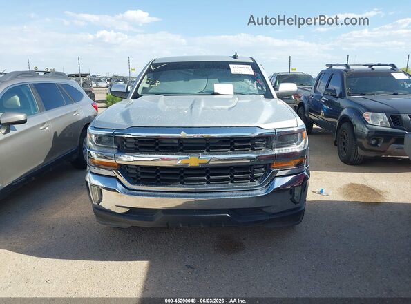1GCRCREC3GZ381712 2016 CHEVROLET SILVERADO Silver ხელსაწყოთა პანელის ხედი