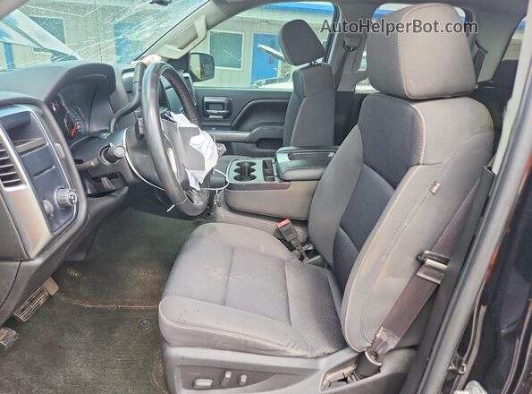 1GCRCREC5GZ112806 2016 CHEVROLET SILVERADO Черный Вид салона спереди