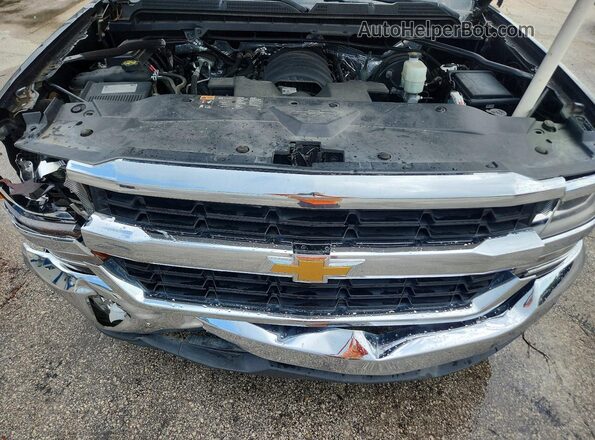 1GCRCREC5GZ112806 2016 CHEVROLET SILVERADO Черный Вид задней части салона