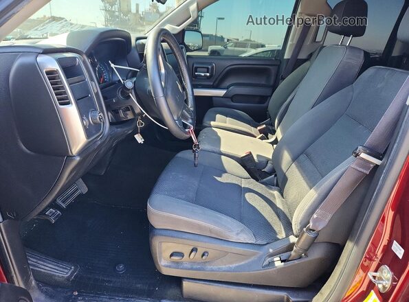 1GCRCREC5GZ181012 2016 CHEVROLET SILVERADO Burgundy Vista interior delantera