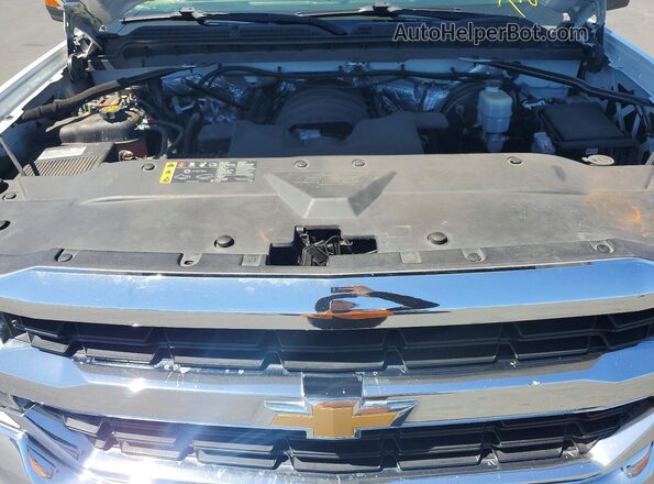 1GCRCREC9HZ192838 2017 CHEVROLET SILVERADO White Widok wnętrza z tyłu