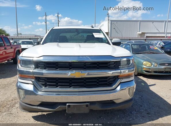 1GCRCRECXGZ387412 2016 CHEVROLET SILVERADO White Սարքավորումների վահանակի տեսք